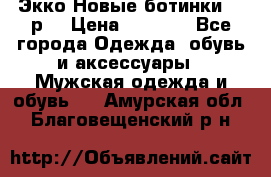 Экко Новые ботинки 42 р  › Цена ­ 5 000 - Все города Одежда, обувь и аксессуары » Мужская одежда и обувь   . Амурская обл.,Благовещенский р-н